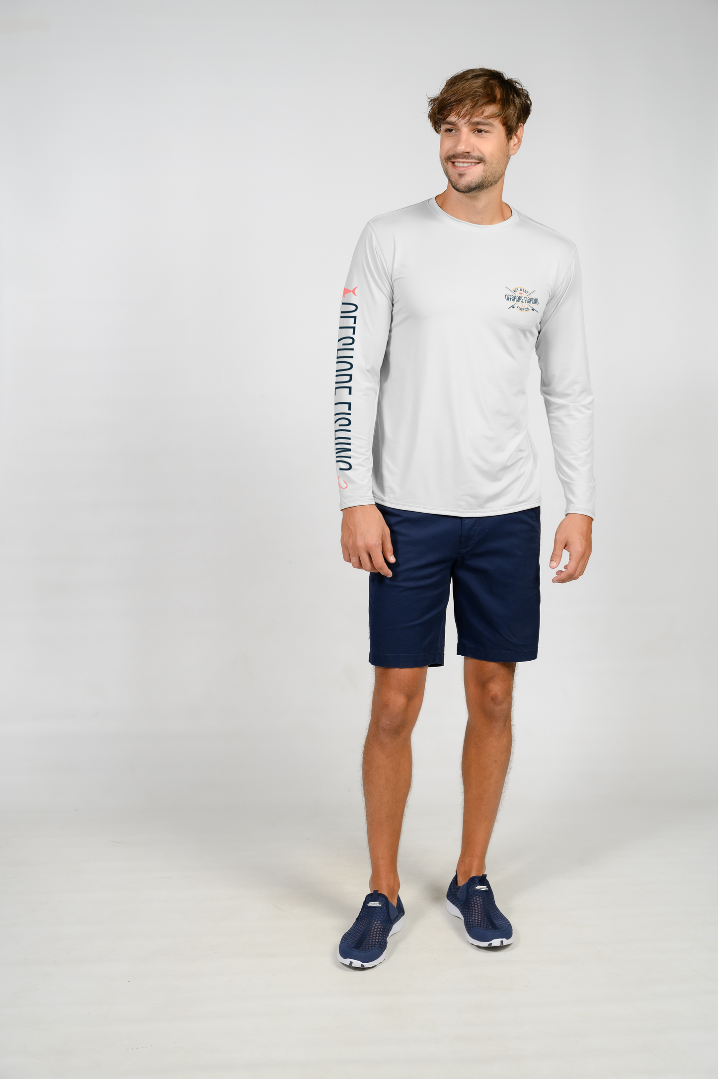 Unisex Dry Fit Shirt UPF50+- "OFFSHORE FISHING"