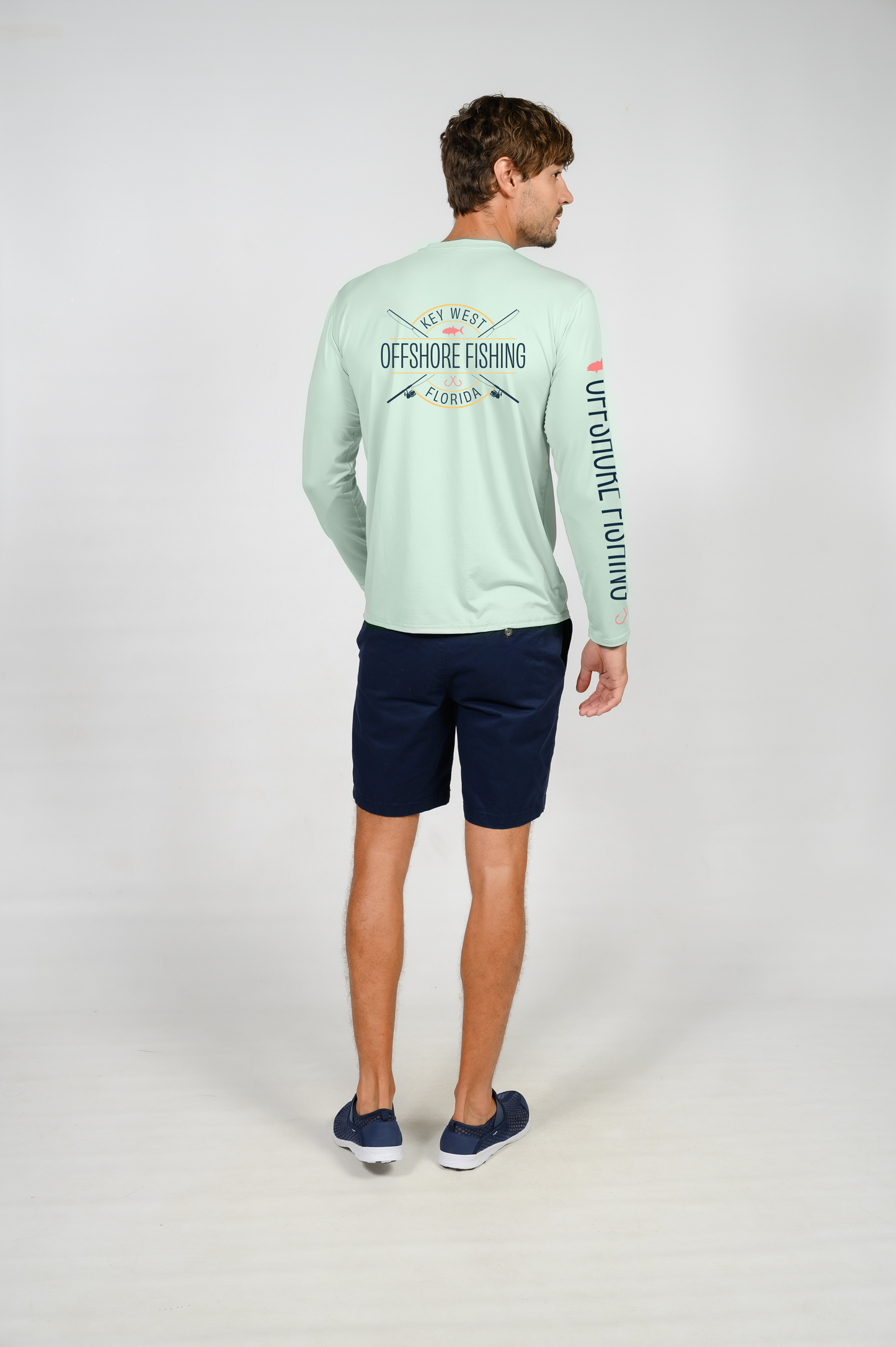Unisex Dry Fit Shirt UPF50+- "OFFSHORE FISHING"