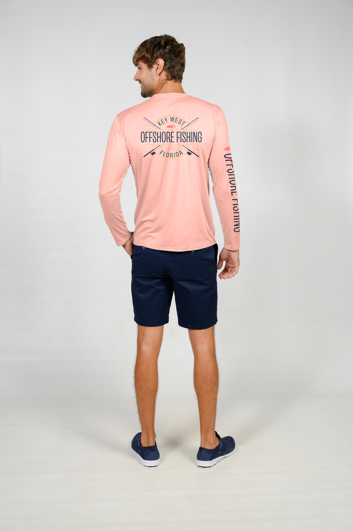 Unisex Dry Fit Shirt UPF50+- "OFFSHORE FISHING"