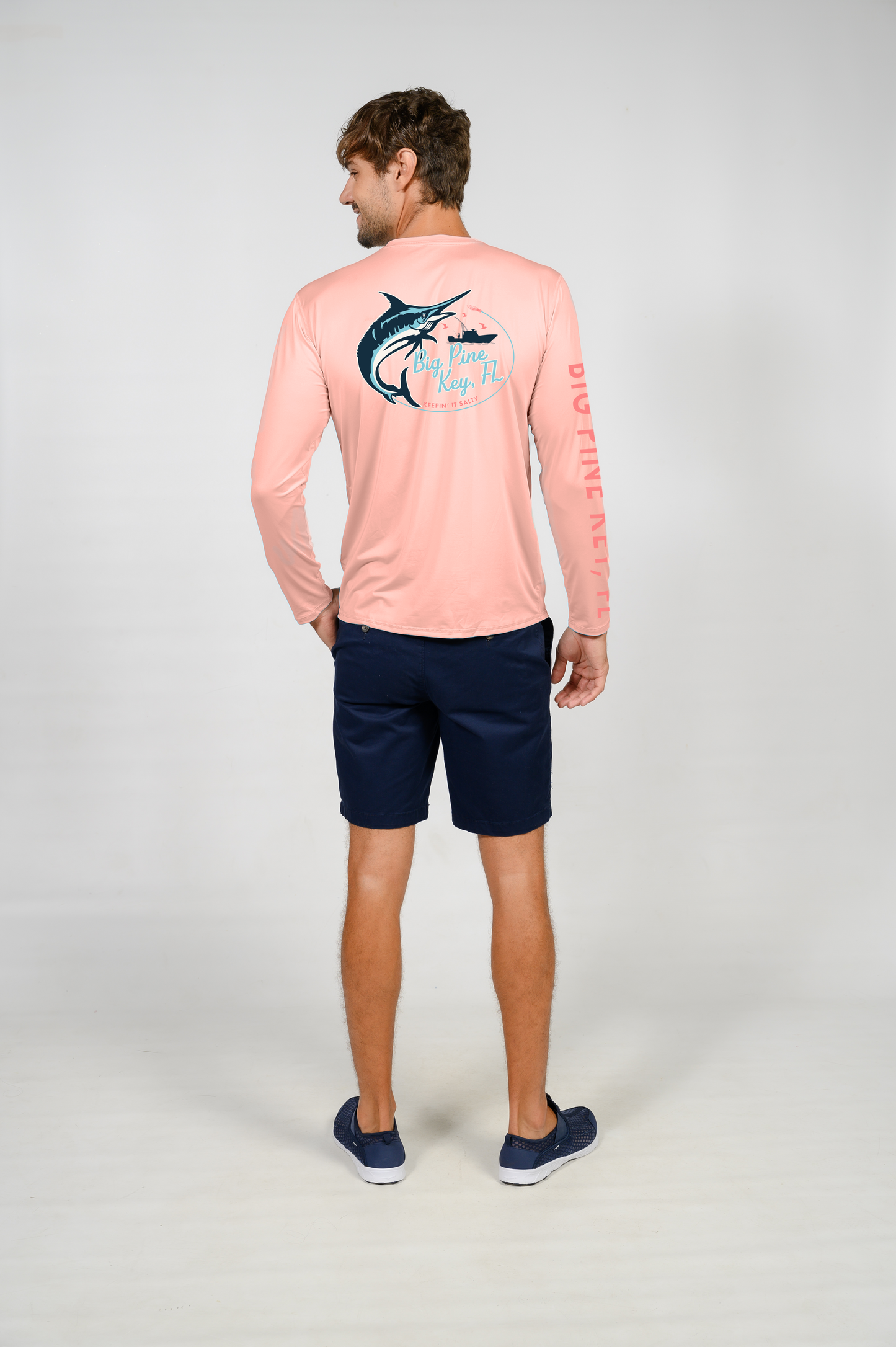 Unisex Dry Fit Shirt UPF50+- "BIG PINE MARLIN"