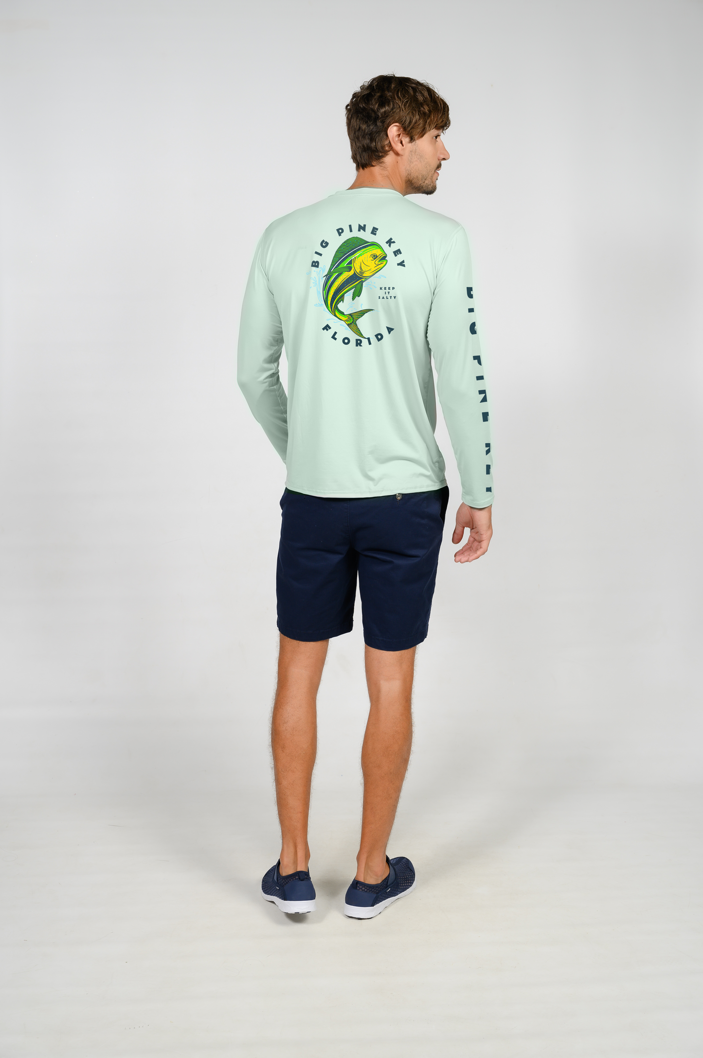 Unisex Dry Fit Shirt UPF50+- "BIG PINE MAHI"