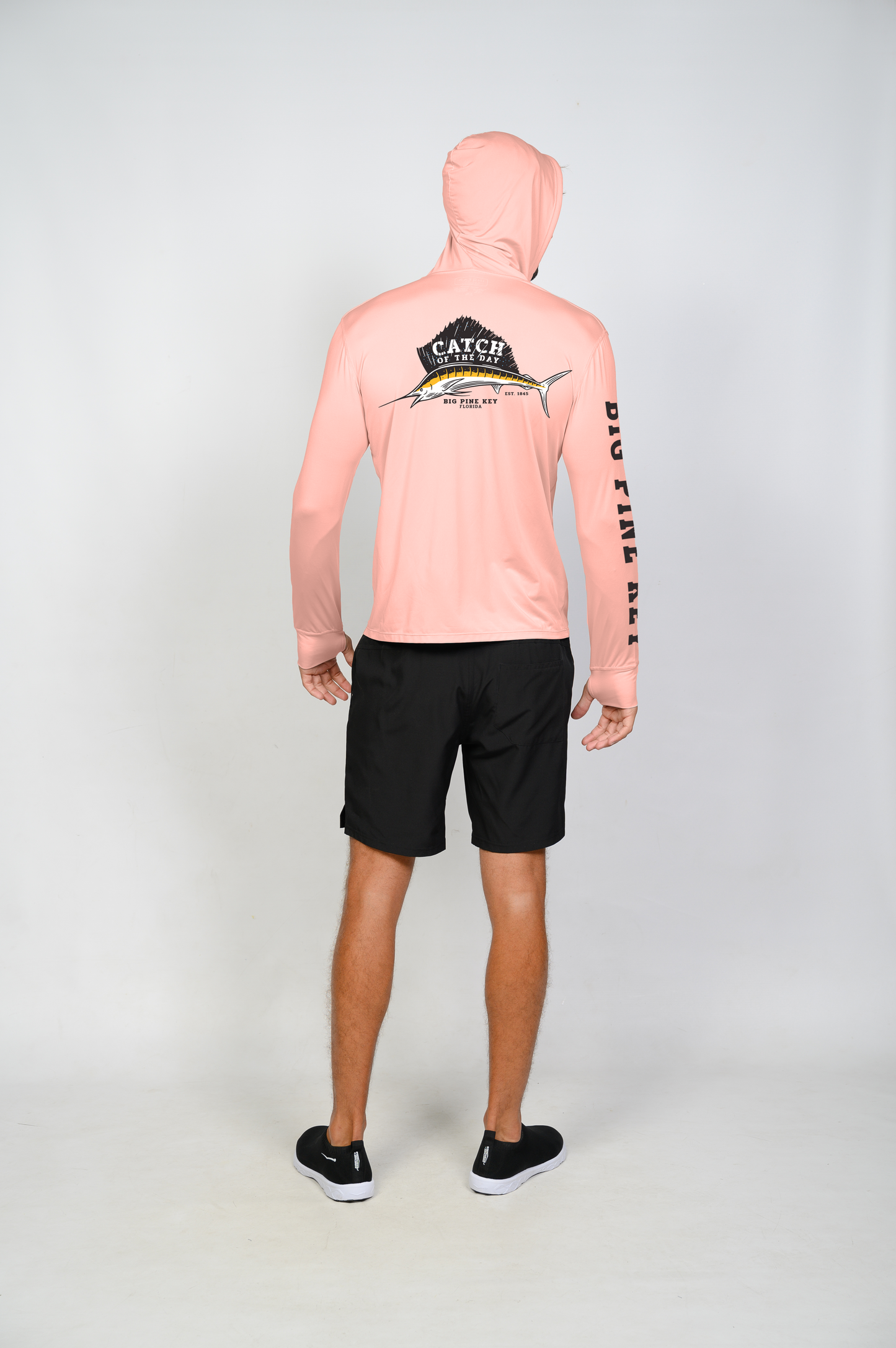 Unisex Hooded Dry Fit Shirt UPF50+ "SAILFISH"