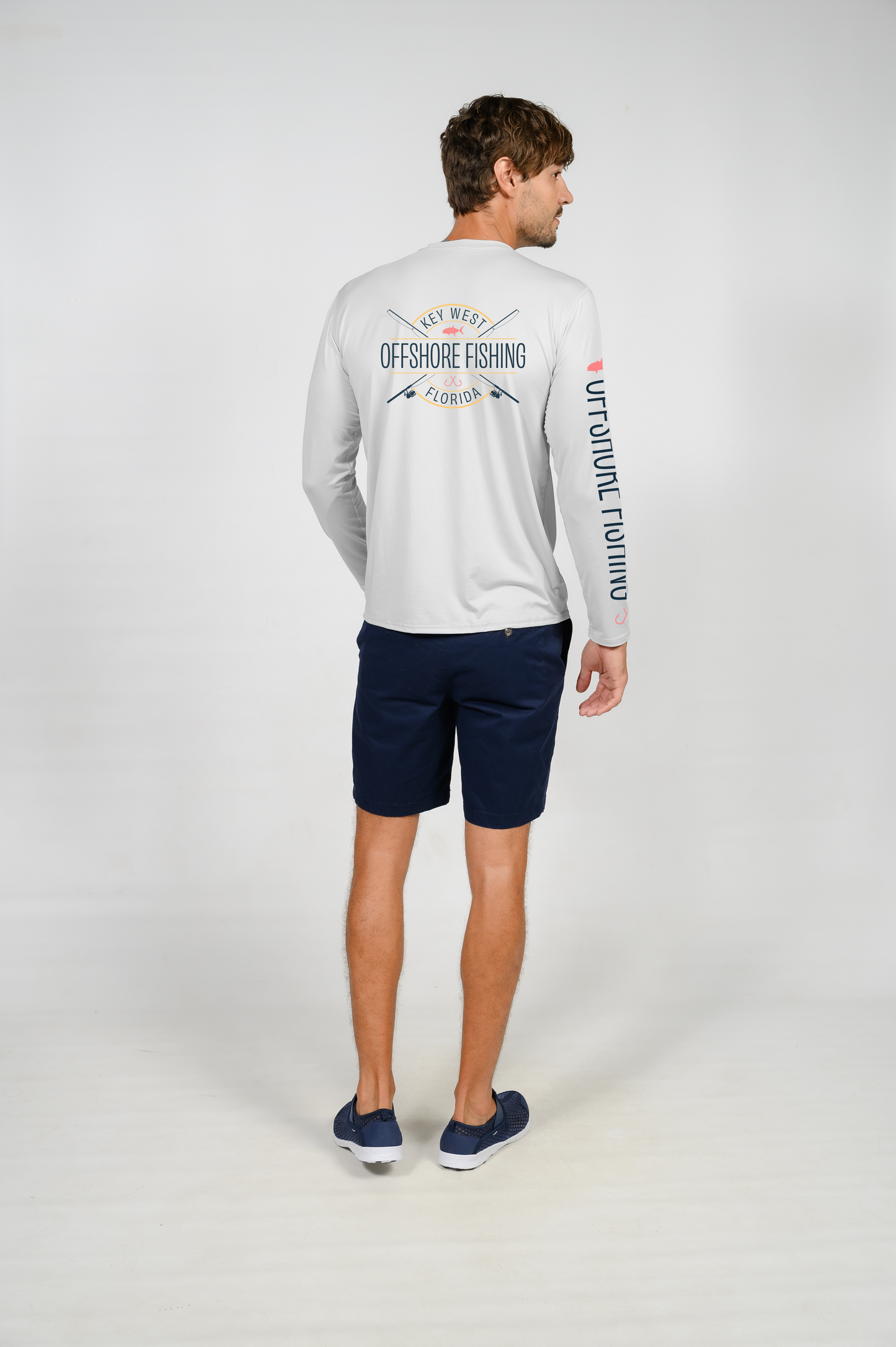 Unisex Dry Fit Shirt UPF50+- "OFFSHORE FISHING"