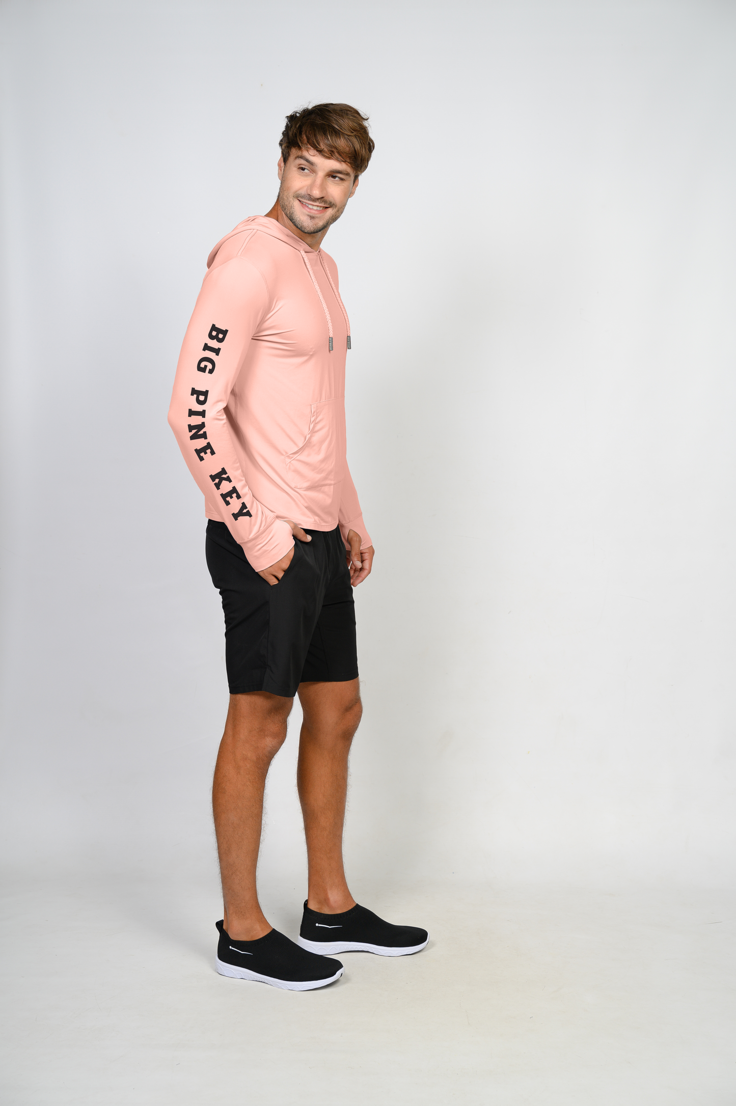 Unisex Hooded Dry Fit Shirt UPF50+ "SAILFISH"