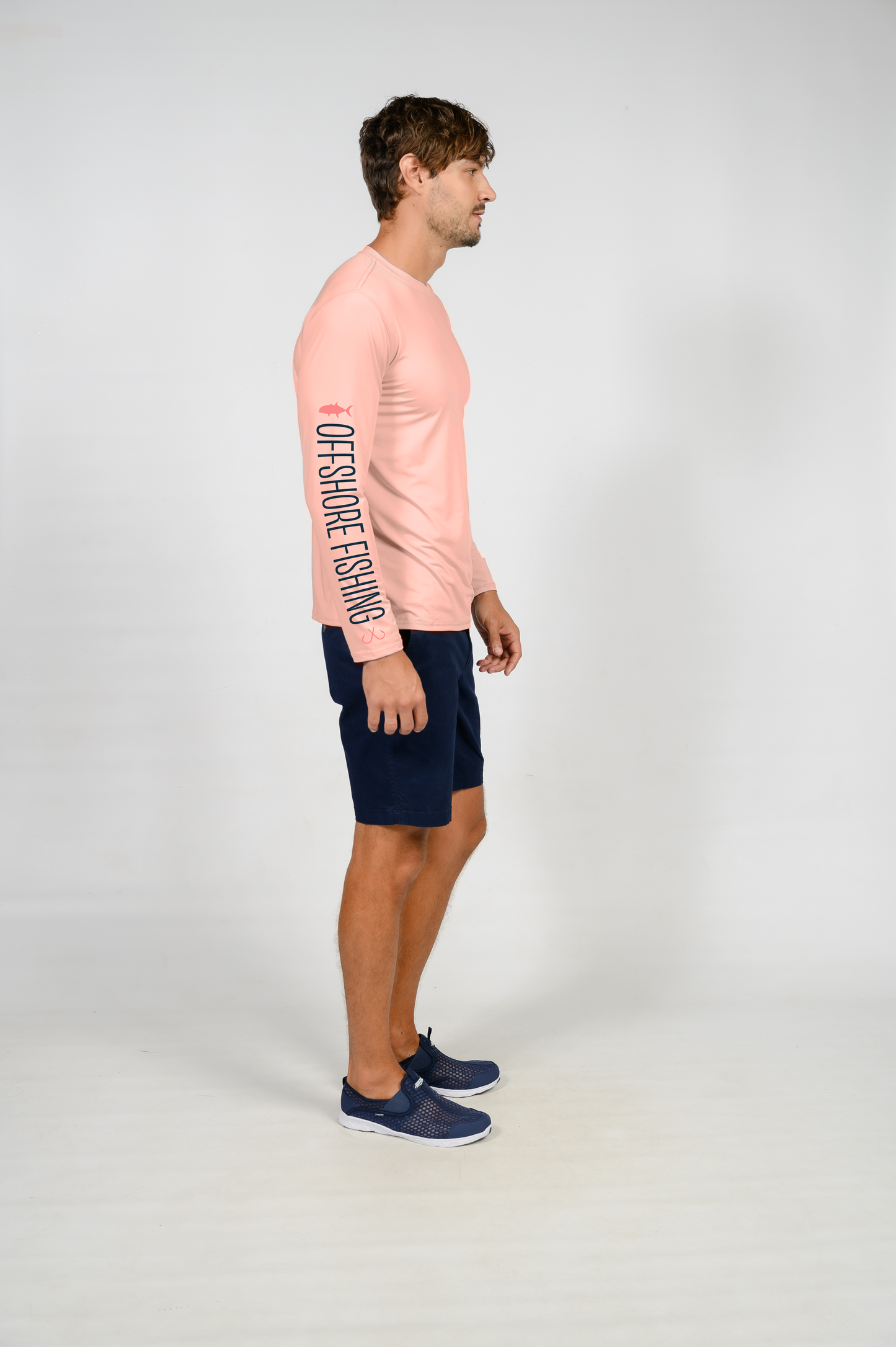 Unisex Dry Fit Shirt UPF50+- "OFFSHORE FISHING"