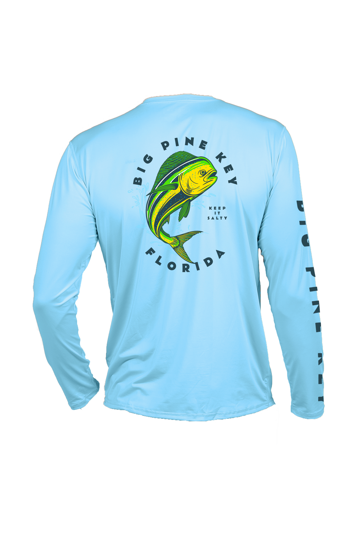 Unisex Dry Fit Shirt UPF50+- "BIG PINE MAHI"