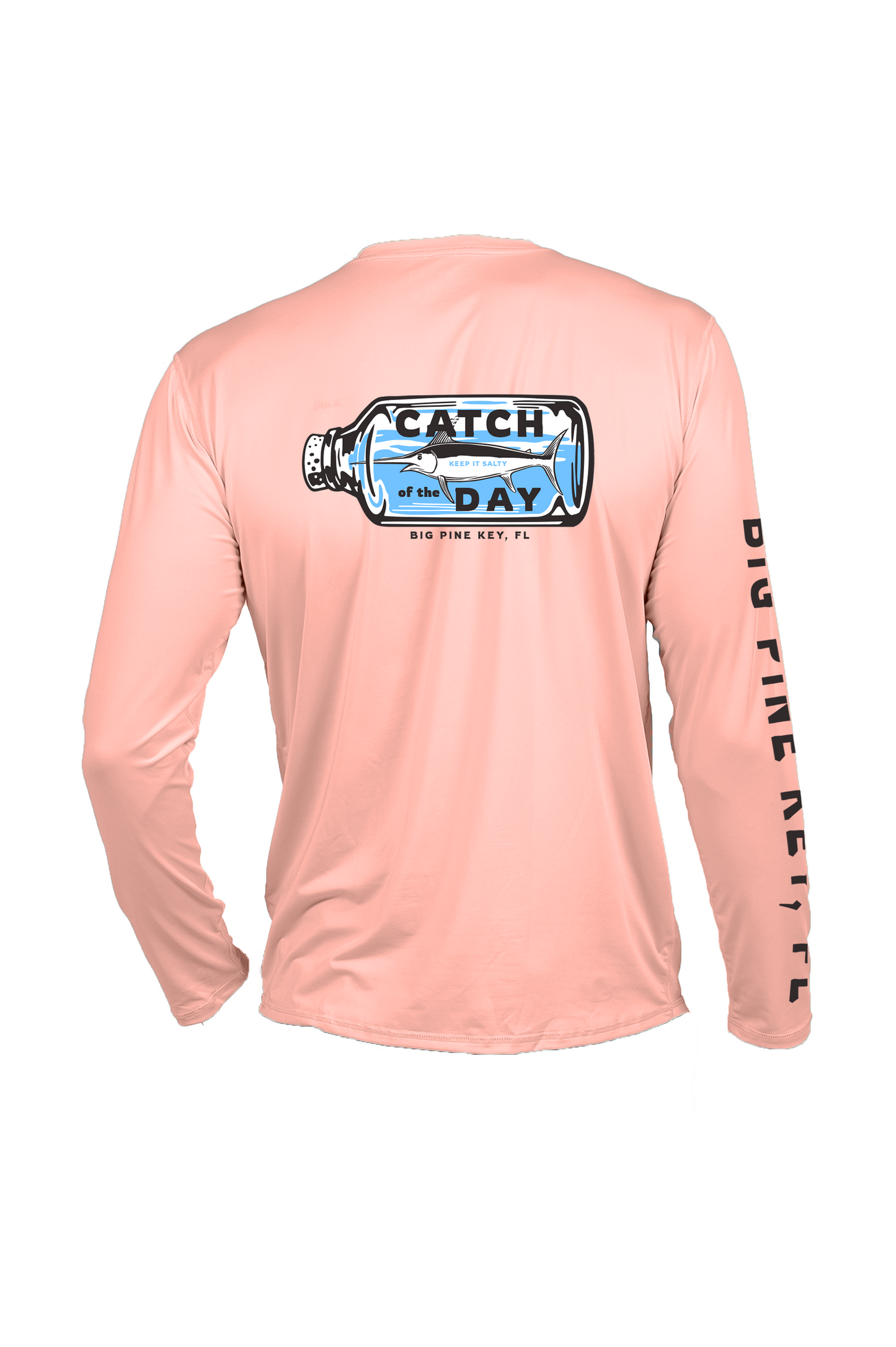 Unisex Dry Fit Shirt UPF50+- "MARLIN IN A BOTTLE"