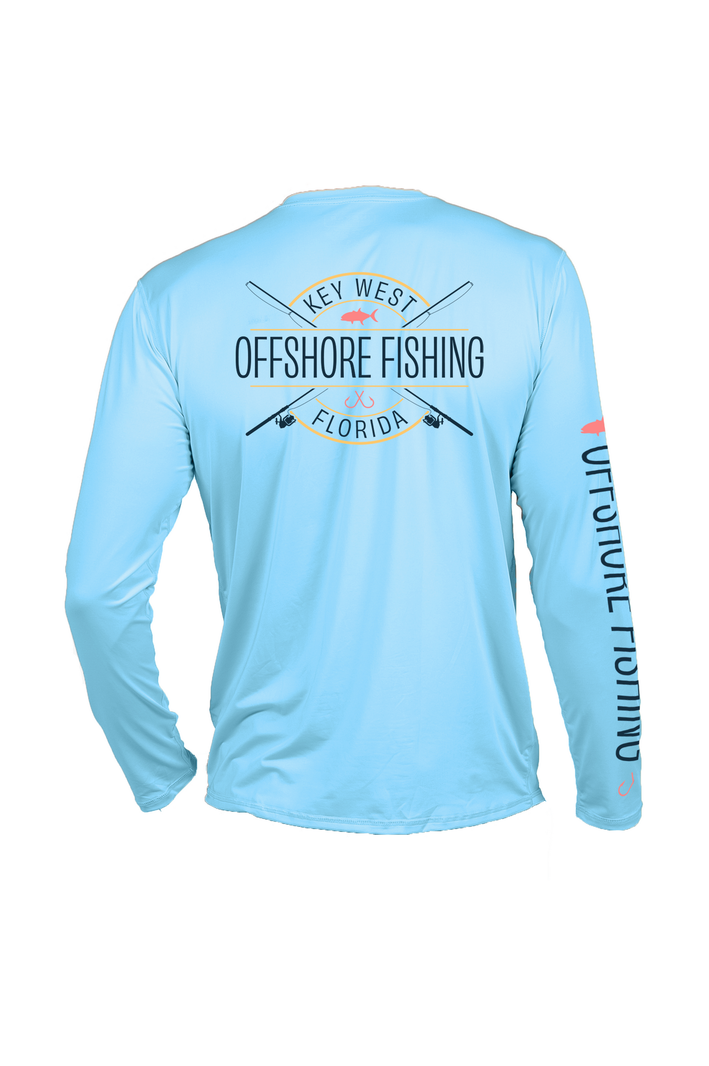 Unisex Dry Fit Shirt UPF50+- "OFFSHORE FISHING"