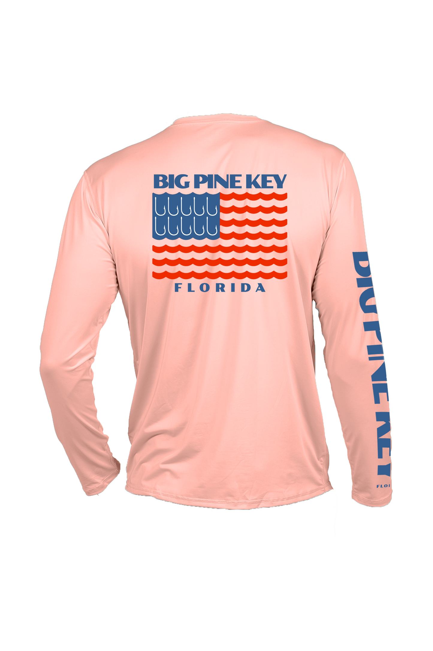 Unisex Dry Fit Shirt UPF50+- "BIG PINE FLAG"