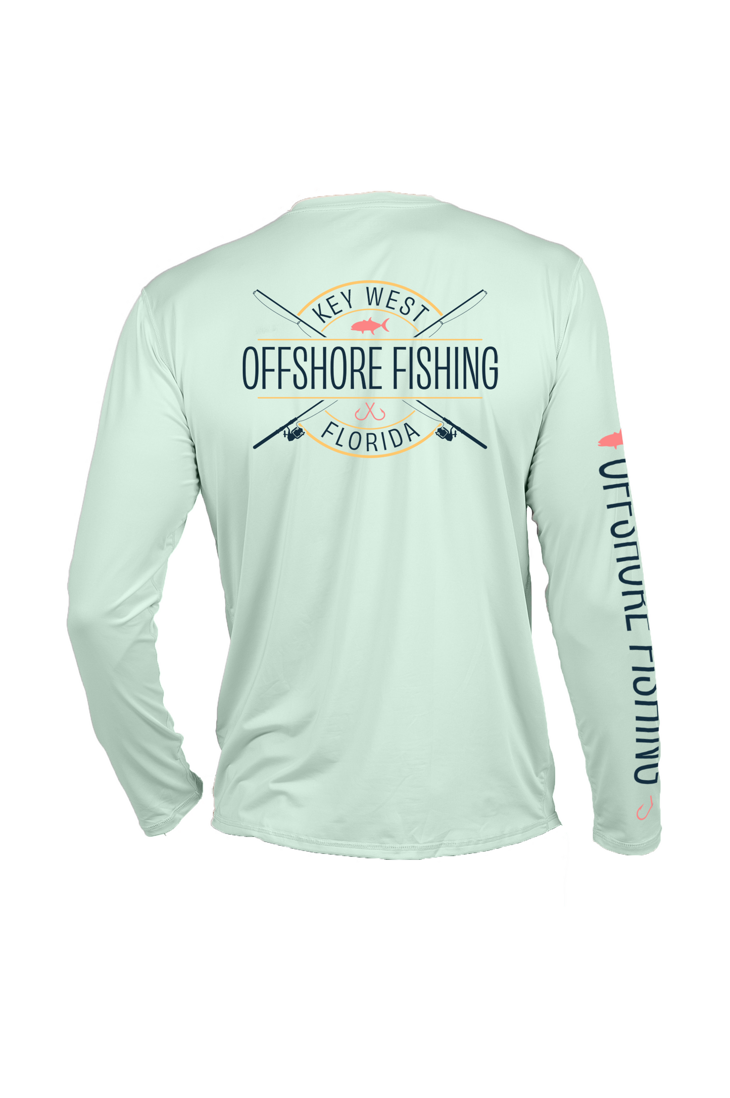 Unisex Dry Fit Shirt UPF50+- "OFFSHORE FISHING"