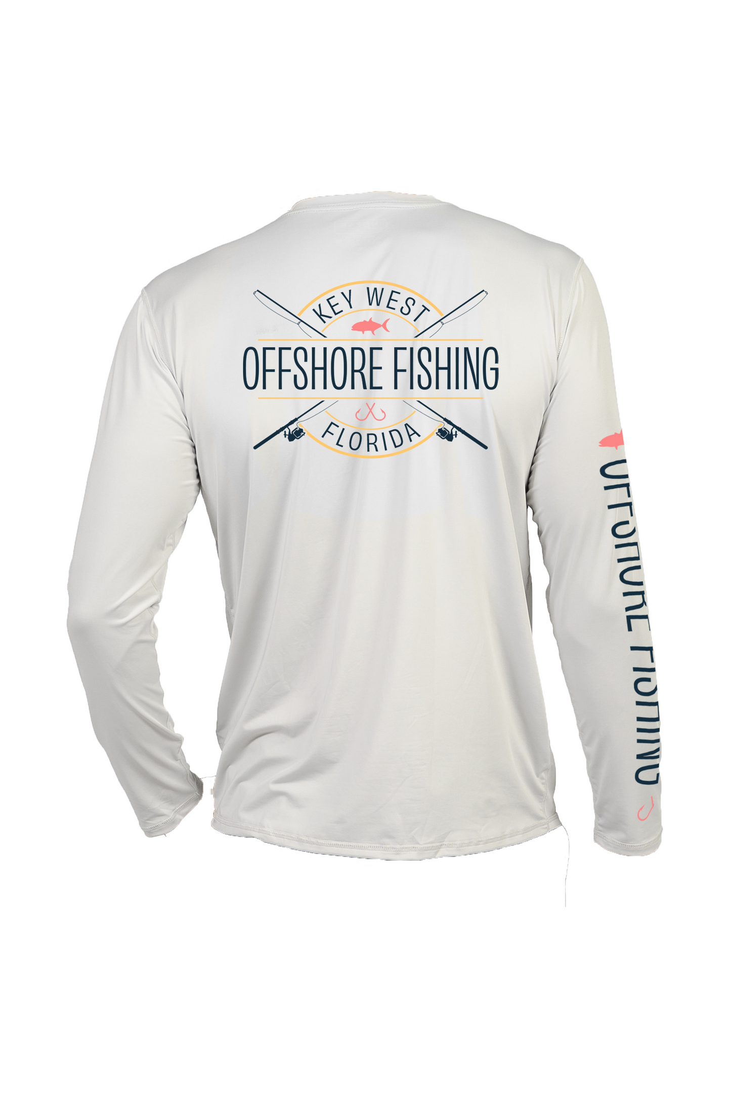 Unisex Dry Fit Shirt UPF50+- "OFFSHORE FISHING"