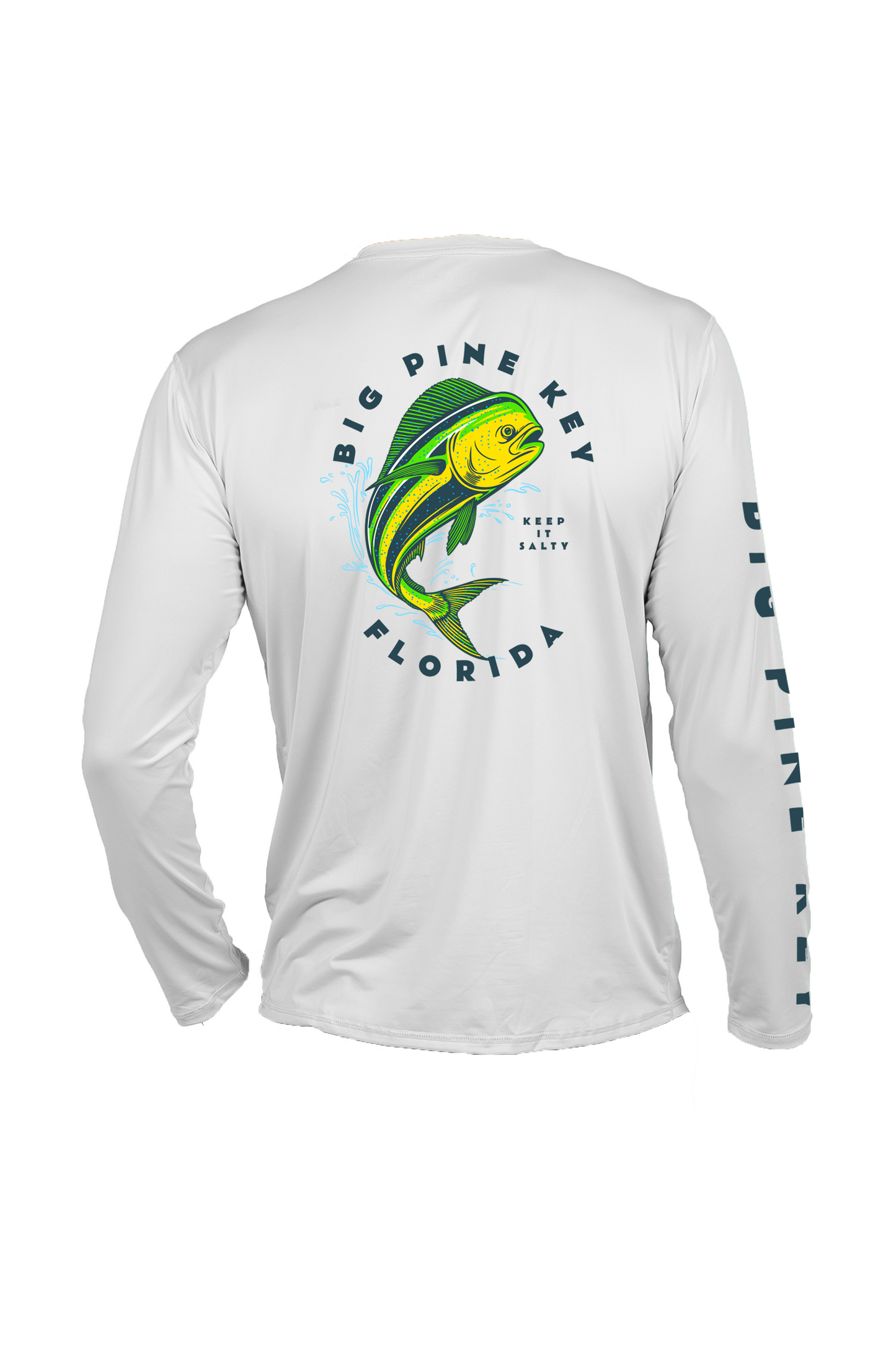 Unisex Dry Fit Shirt UPF50+- "BIG PINE MAHI"