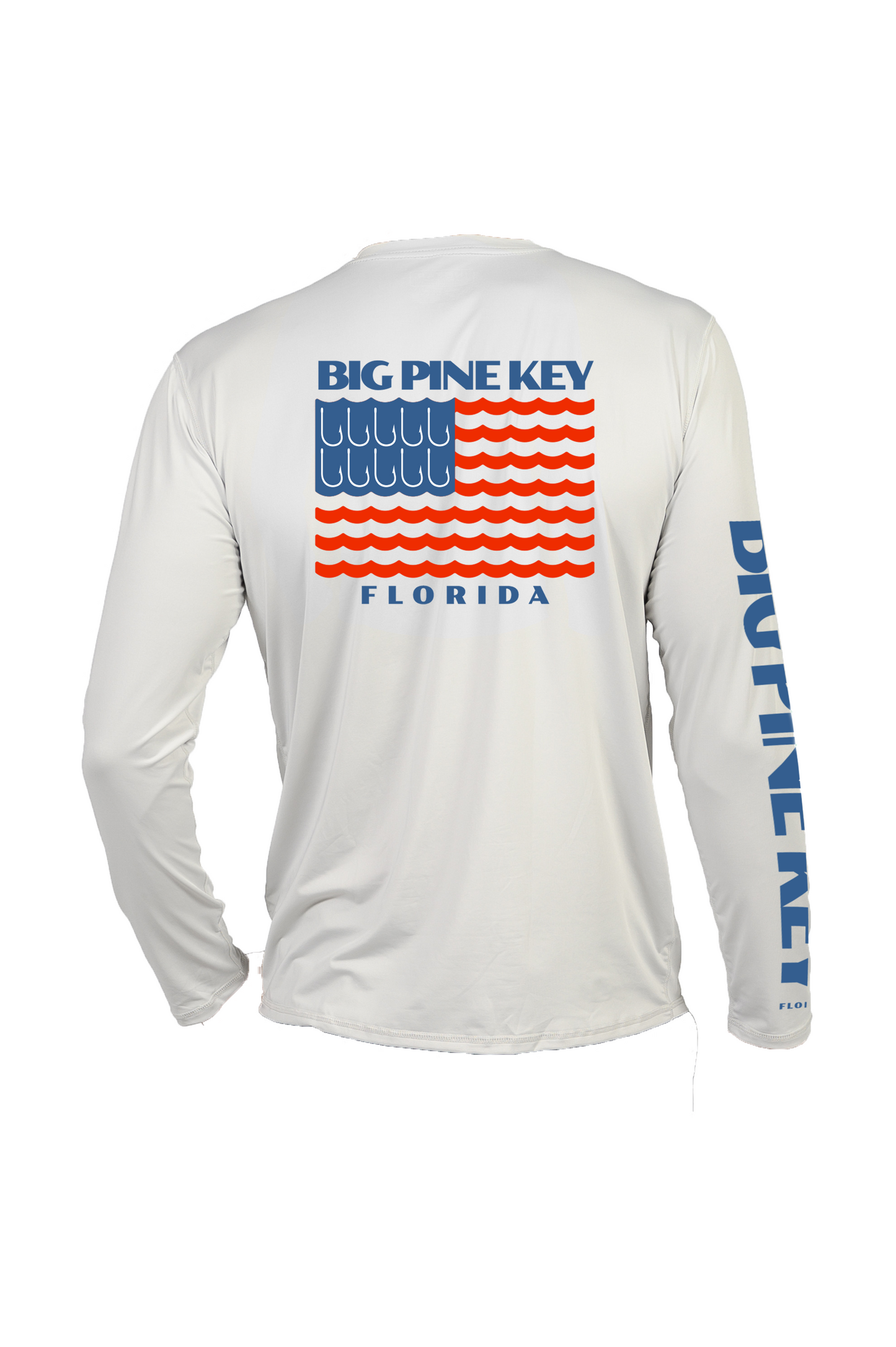 Unisex Dry Fit Shirt UPF50+- "BIG PINE FLAG"