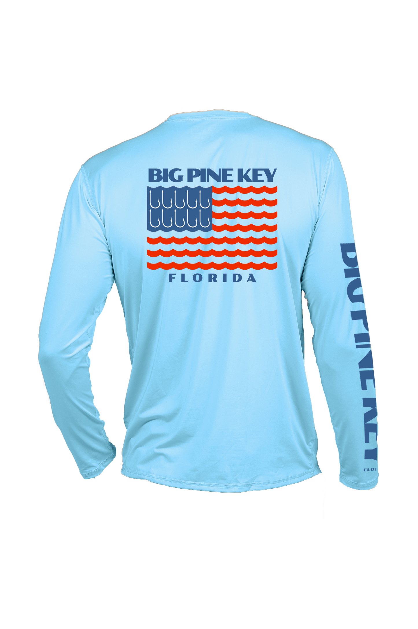 Unisex Dry Fit Shirt UPF50+- "BIG PINE FLAG"
