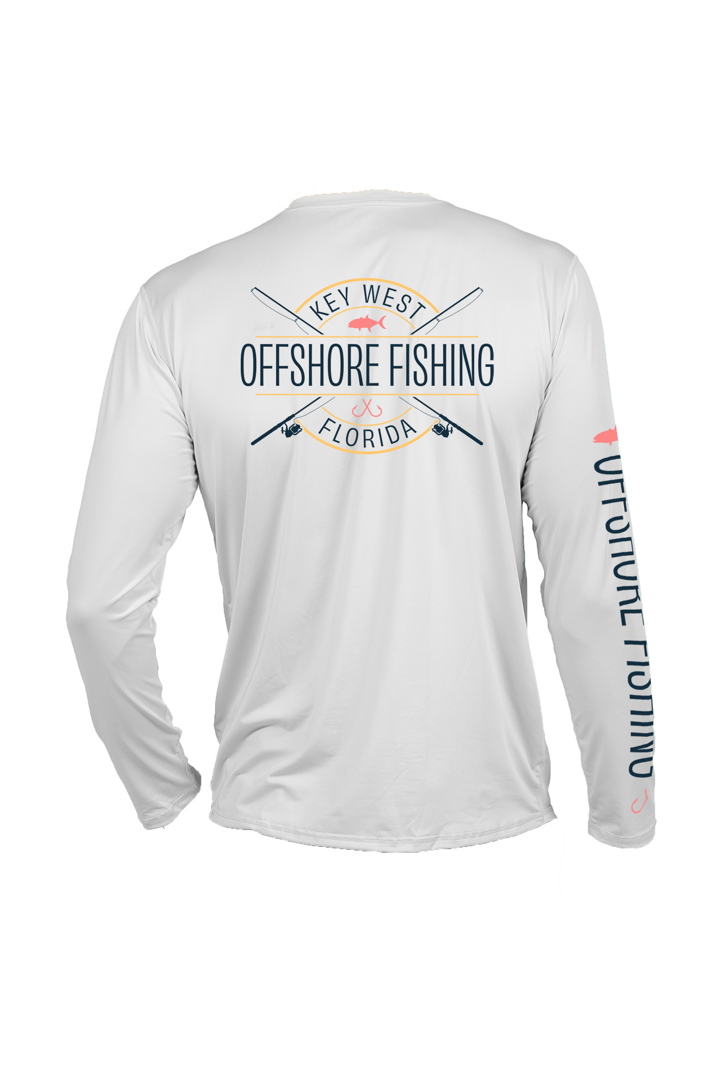 Unisex Dry Fit Shirt UPF50+- "OFFSHORE FISHING"