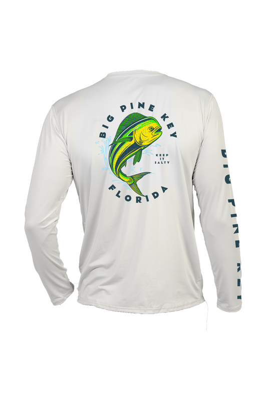Unisex Dry Fit Shirt UPF50+- "BIG PINE MAHI"