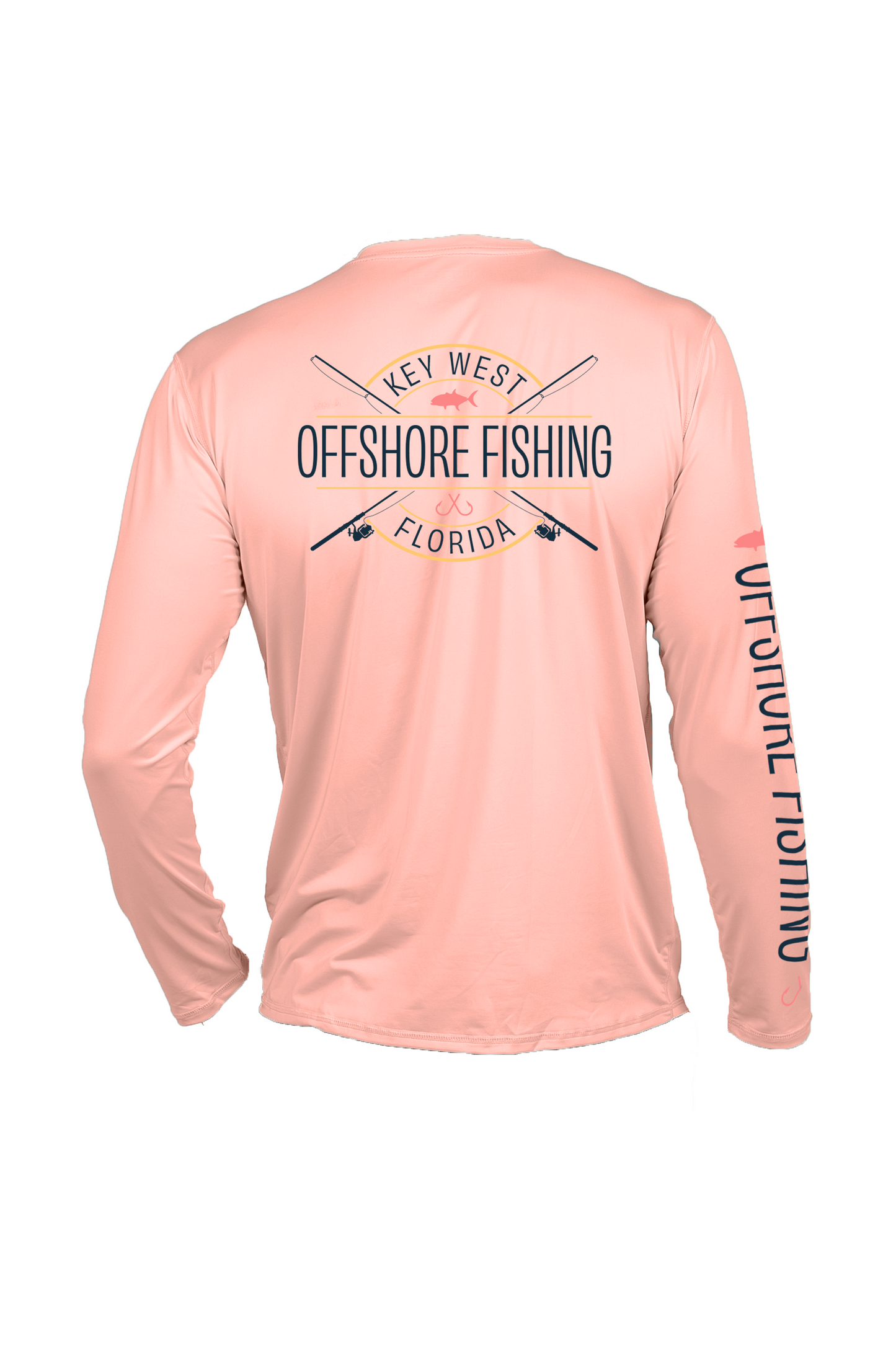Unisex Dry Fit Shirt UPF50+- "OFFSHORE FISHING"