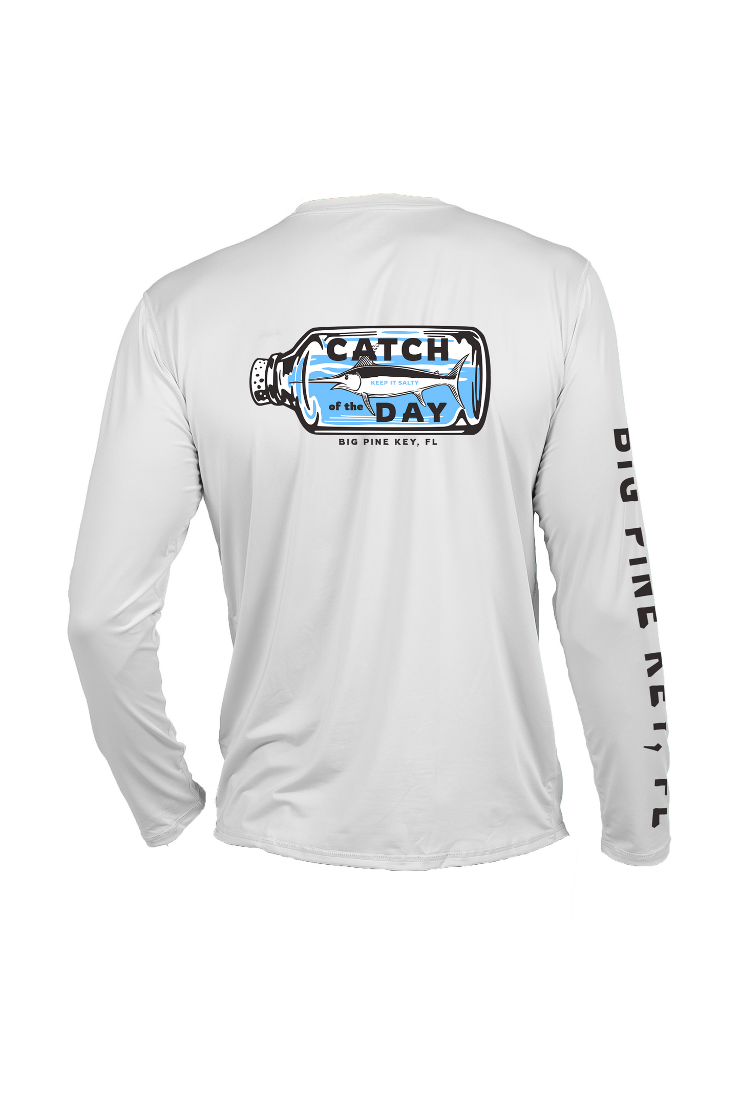 Unisex Dry Fit Shirt UPF50+- "MARLIN IN A BOTTLE"