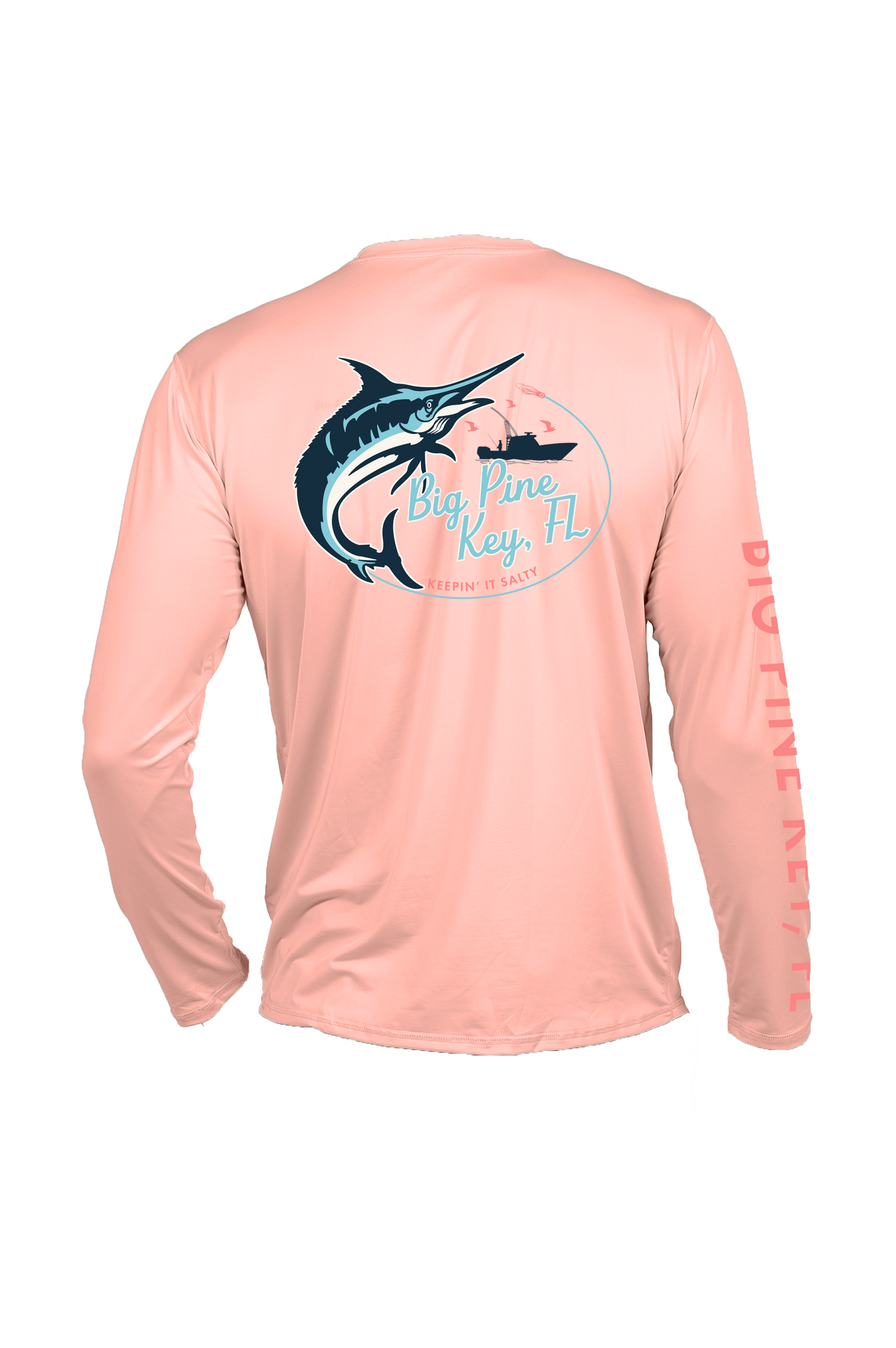 Unisex Dry Fit Shirt UPF50+- "BIG PINE MARLIN"