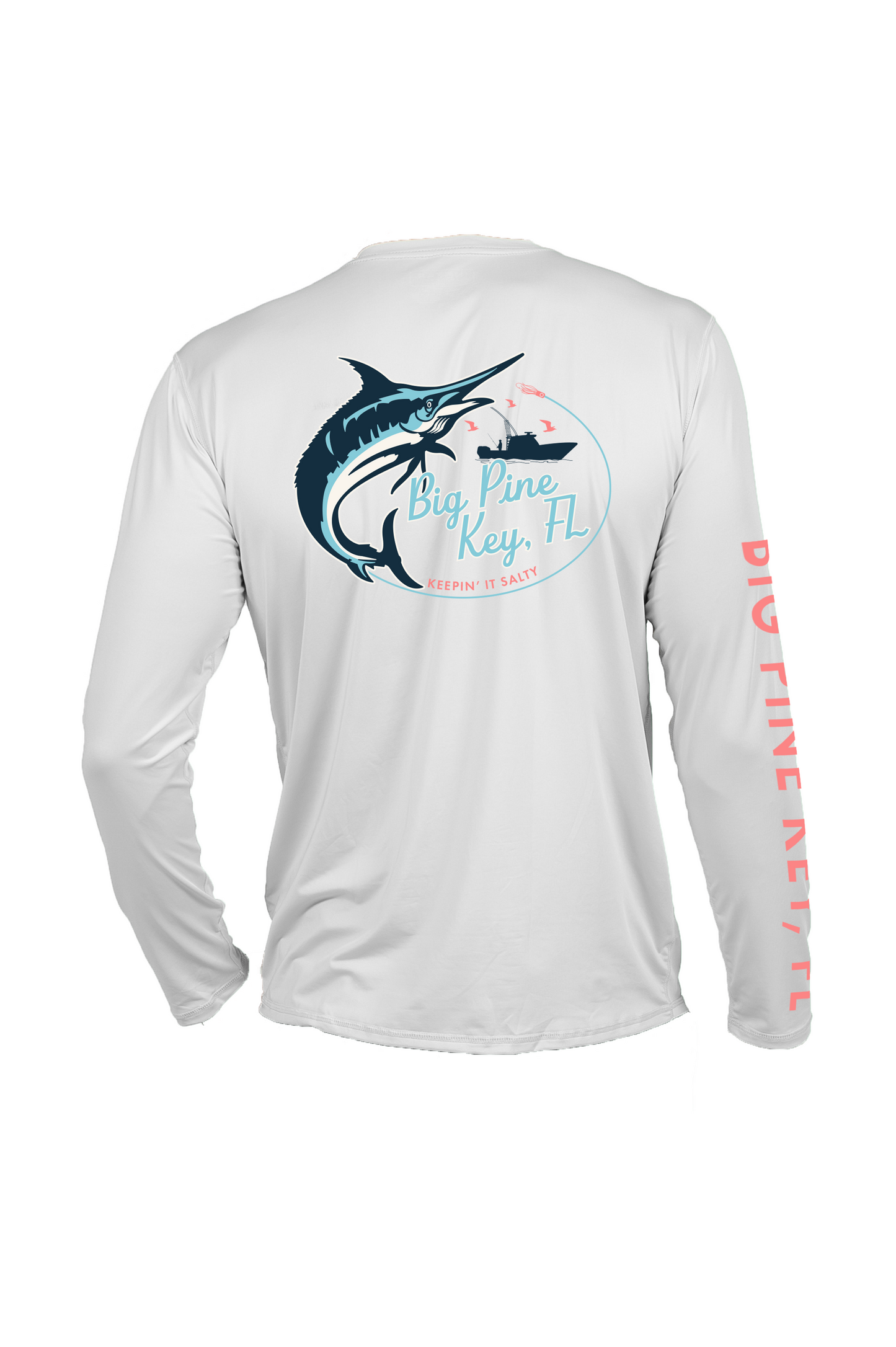 Unisex Dry Fit Shirt UPF50+- "BIG PINE MARLIN"