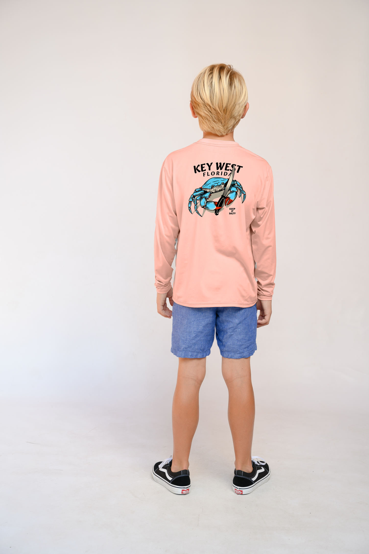 Kids Dry Fit Shirt UPF50+ Key West Crab