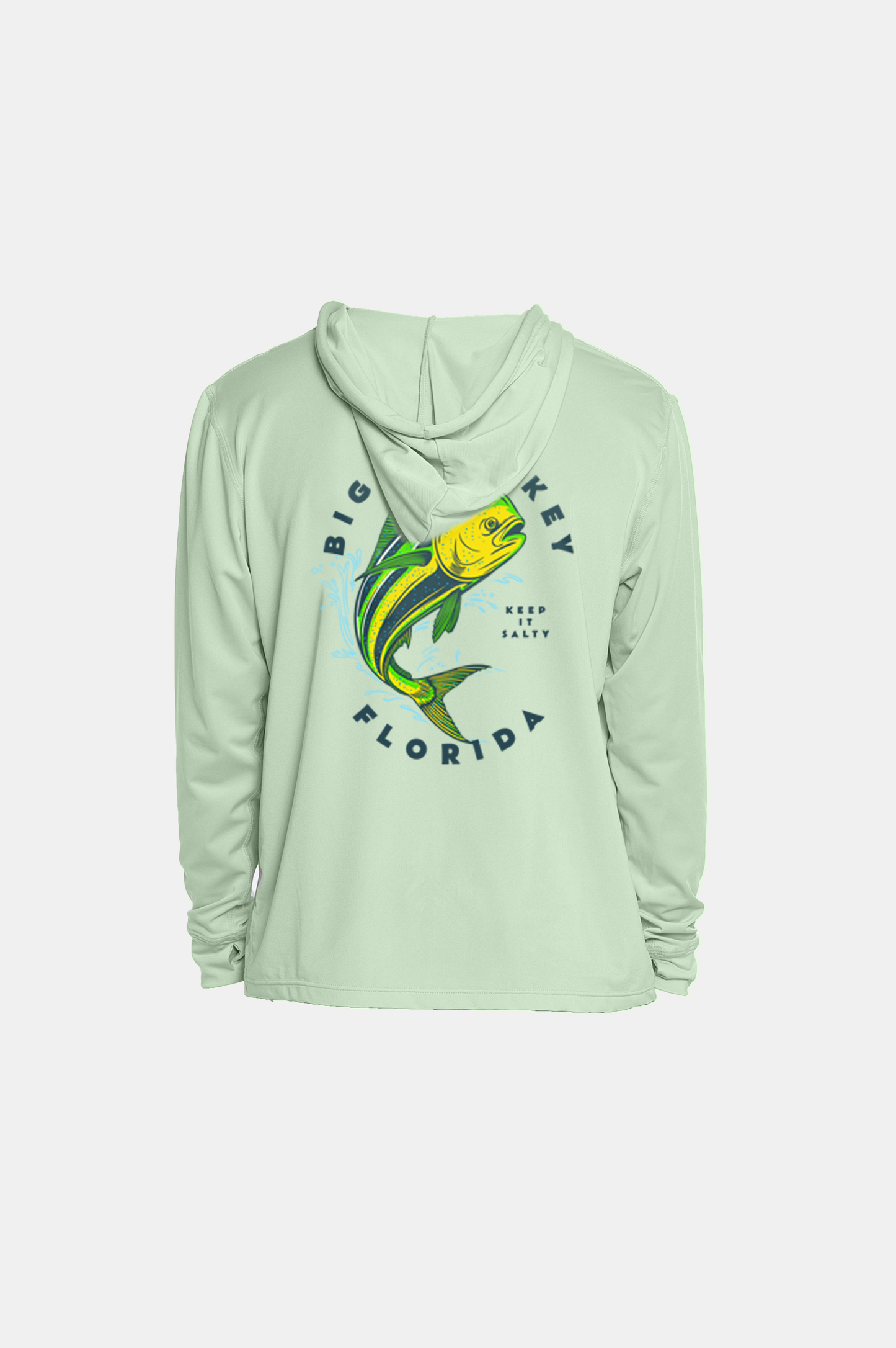 Kids Hooded Dry Fit Shirts UPF50+ BIG PINE MAHI