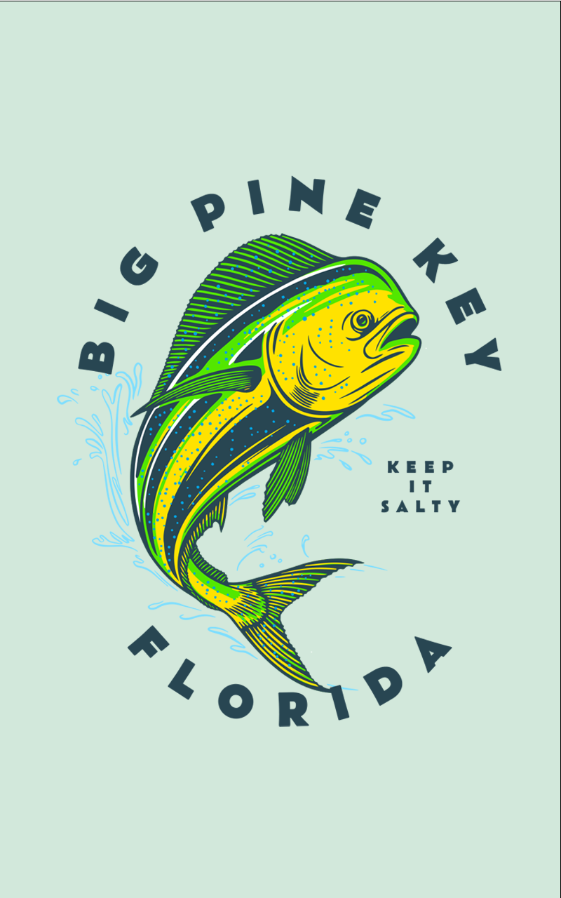 Kids Hooded Dry Fit Shirts UPF50+ BIG PINE MAHI