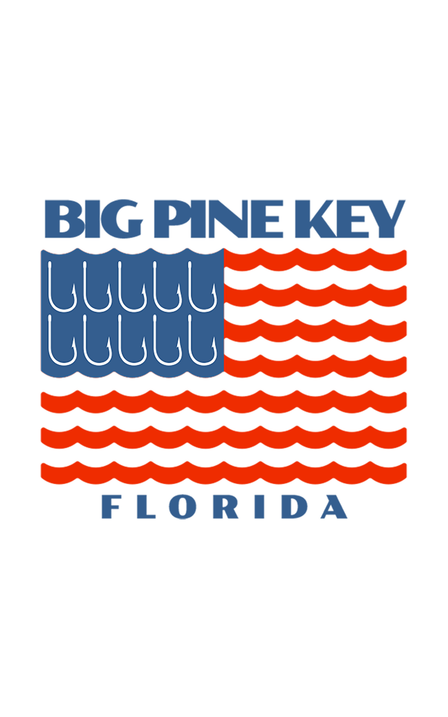 Unisex Hooded Dry Fit Shirt UPF50+- "BIG PINE FLAG"
