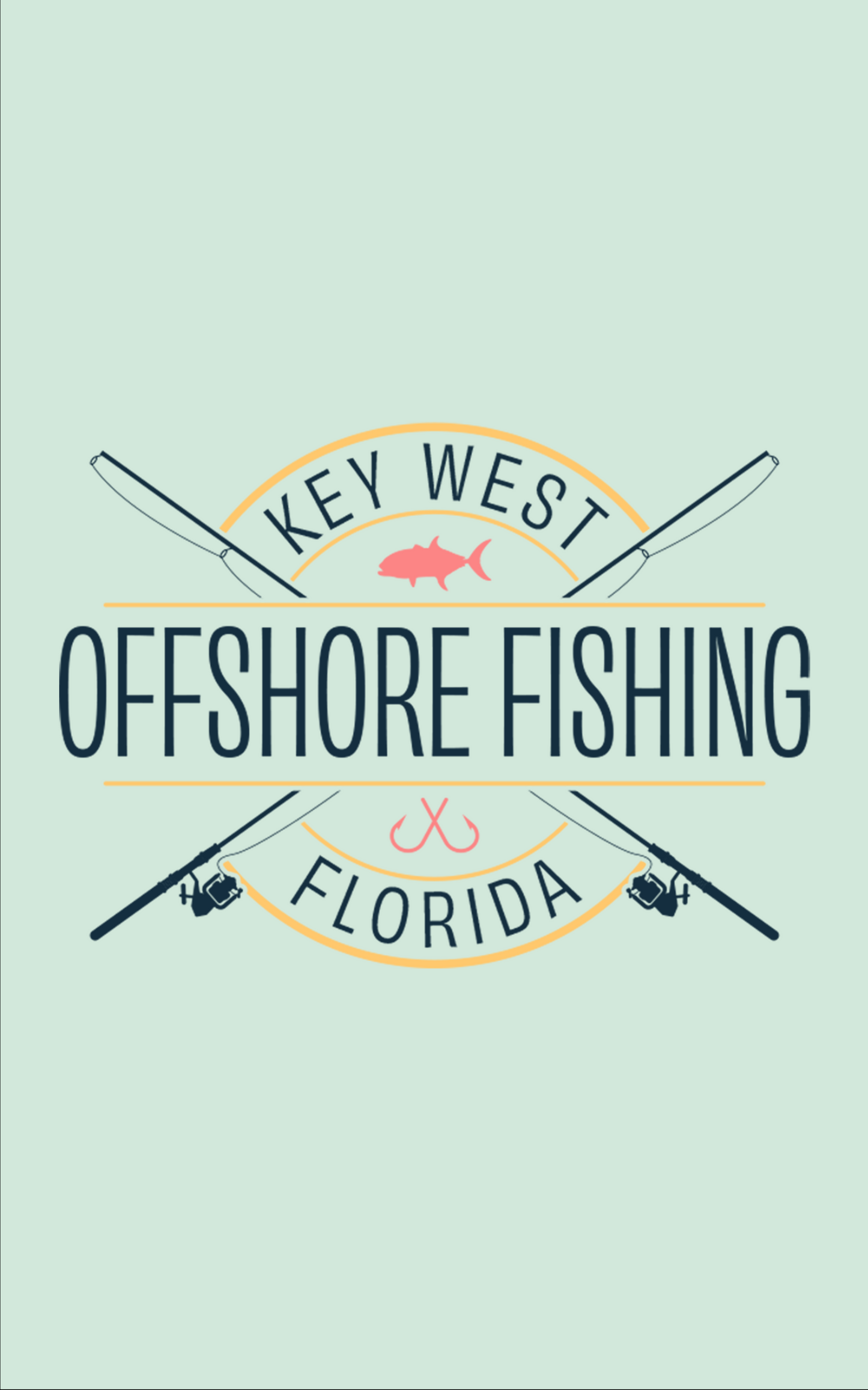 Unisex Hooded Dry Fit Shirt UPF50+- "OFFSHORE FISHING"