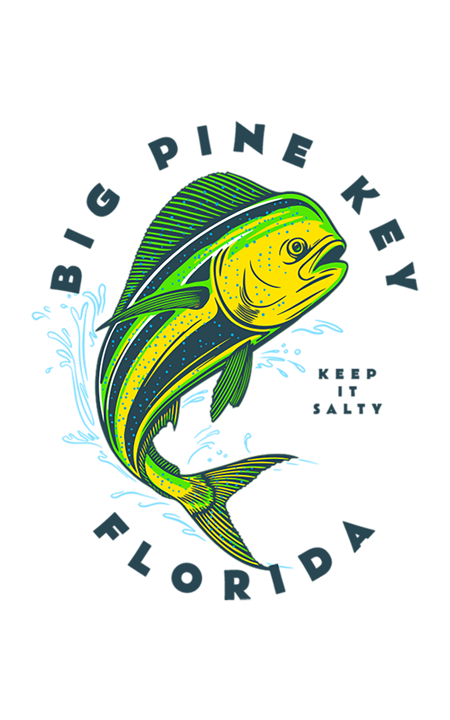 Unisex Hooded Dry Fit Shirt UPF50+- BIG PINE MAHI"