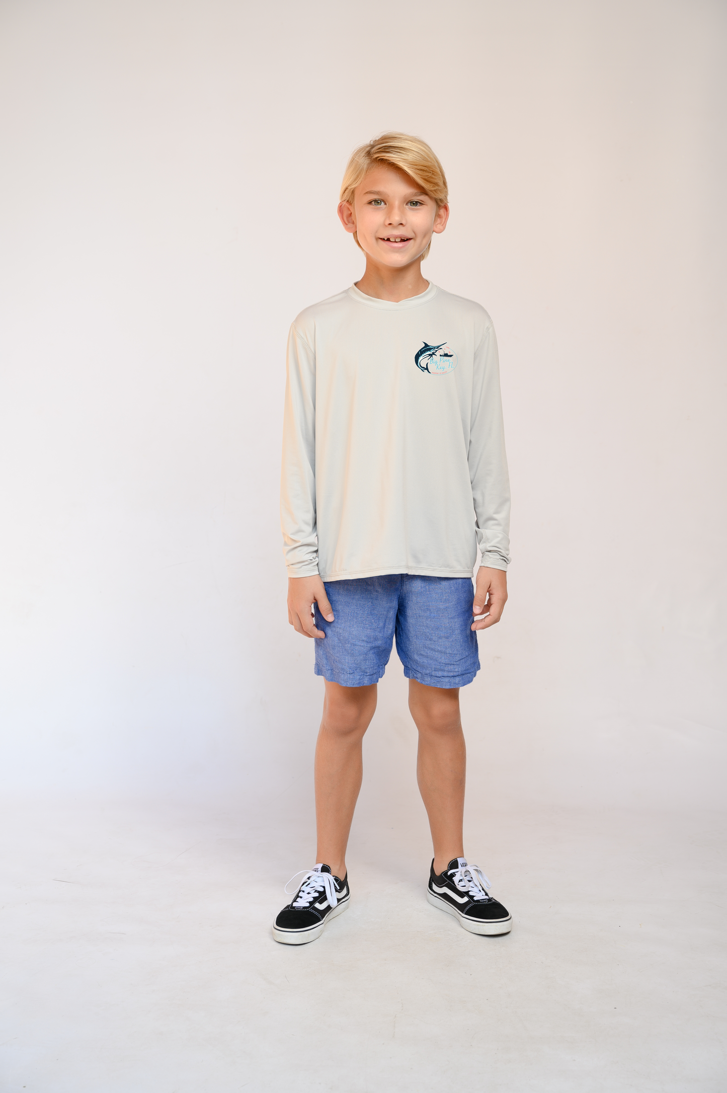 Kids Dry Fit Shirt UPF50+ BIG PINE MARLIN