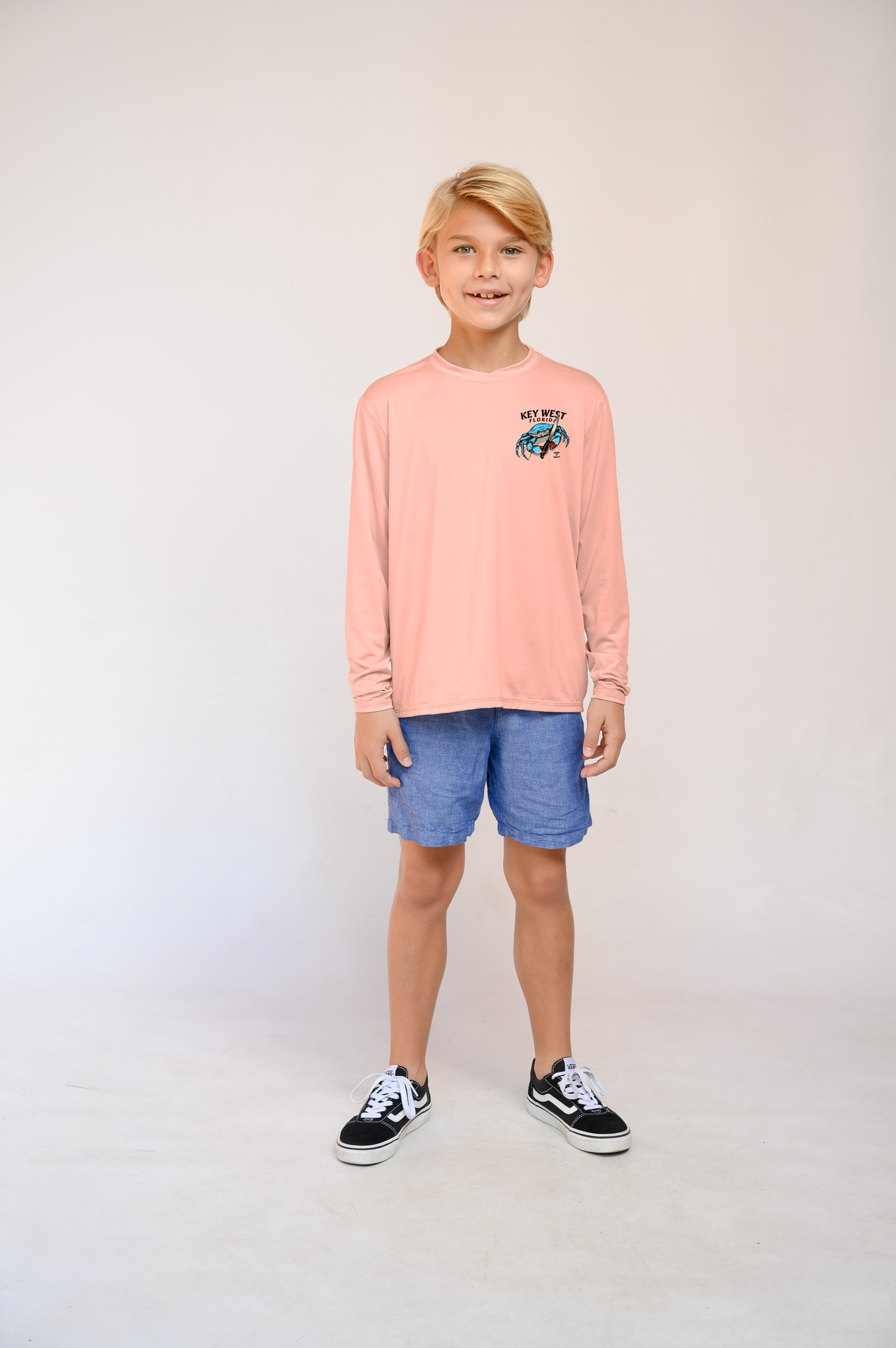 Kids Dry Fit Shirt UPF50+ Key West Crab