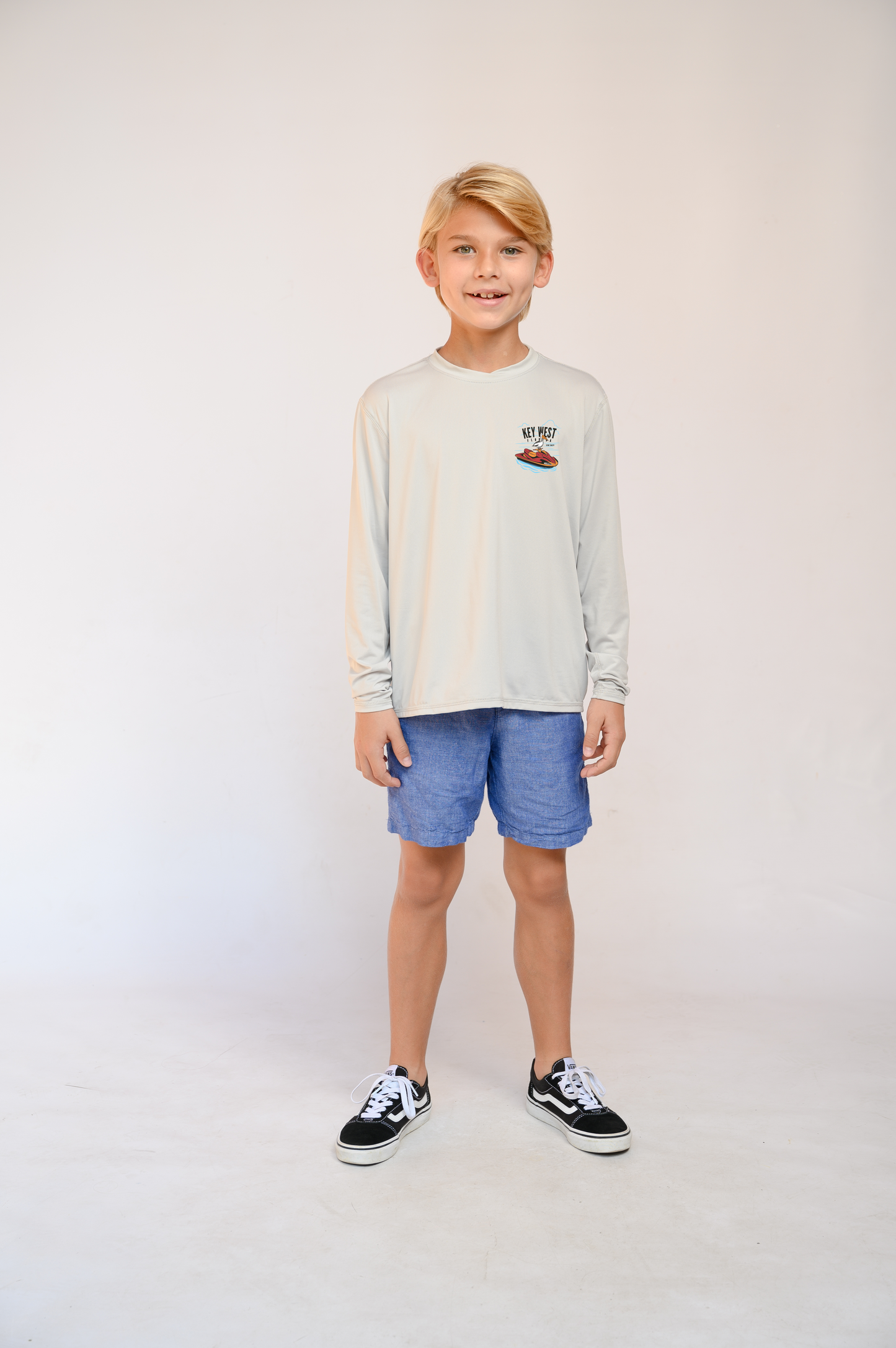 Kids Dry Fit Shirt UPF50+  Key West Jetski Pelican