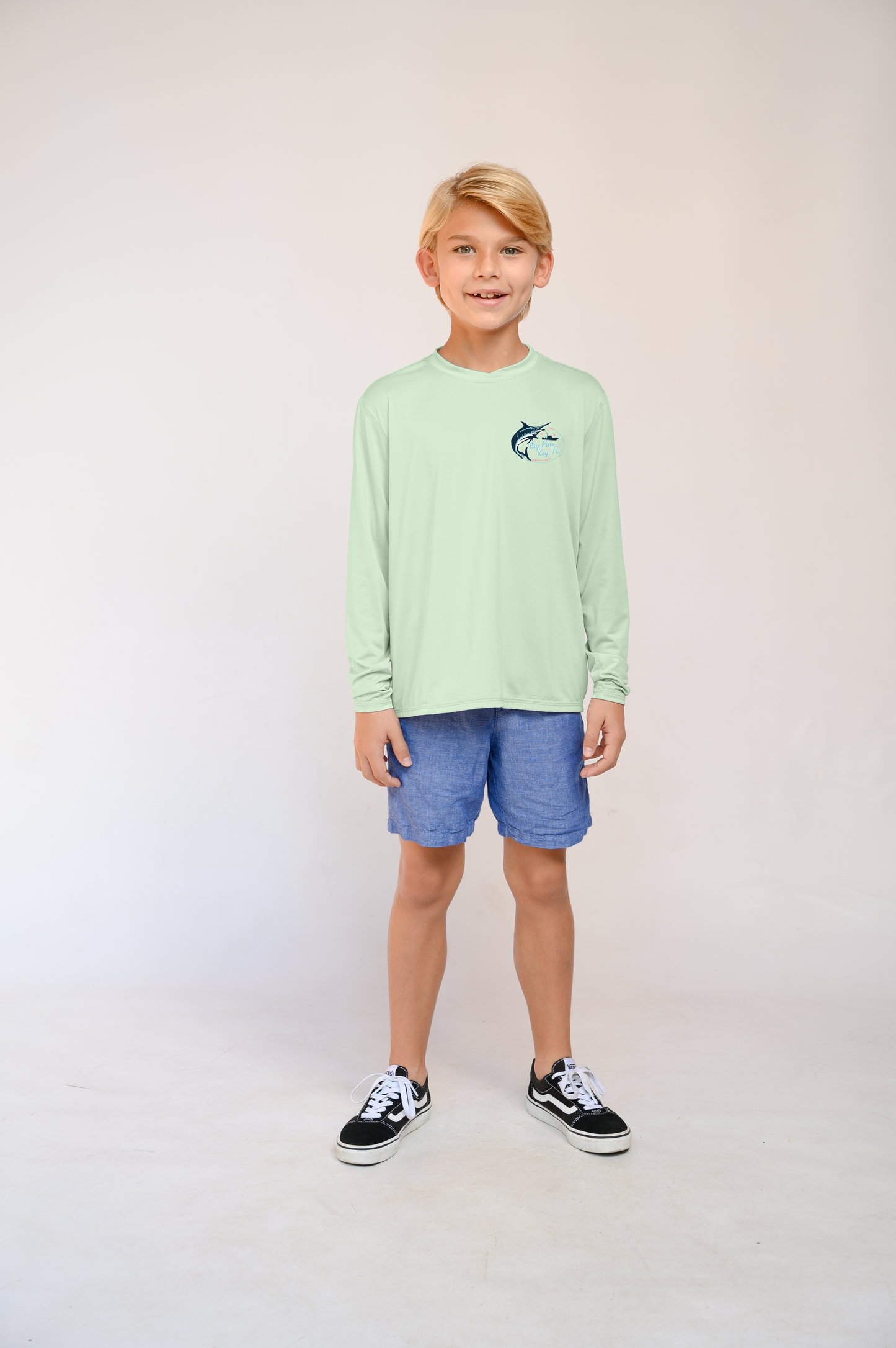 Kids Dry Fit Shirt UPF50+ BIG PINE MARLIN