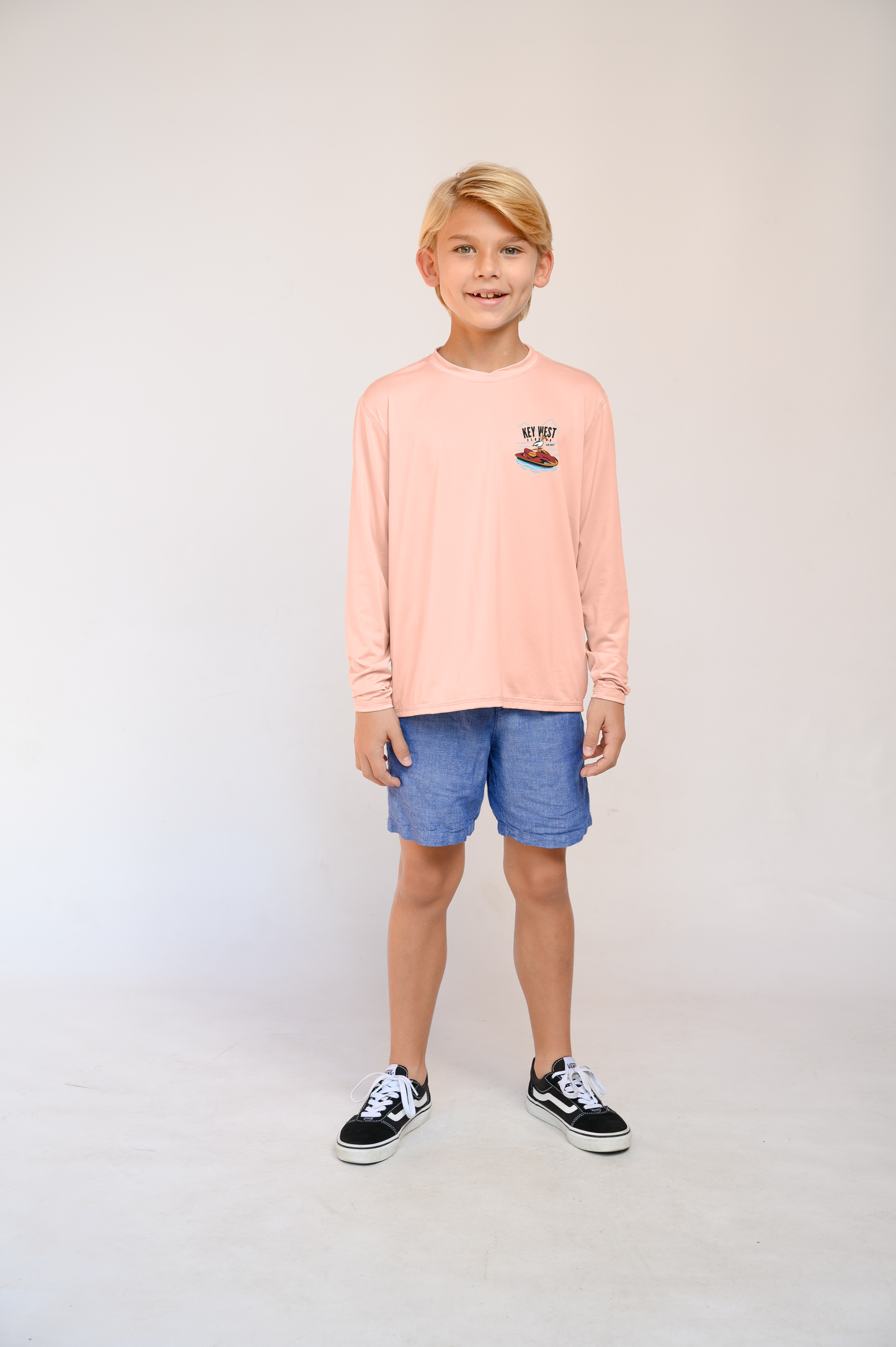 Kids Dry Fit Shirt UPF50+  Key West Jetski Pelican