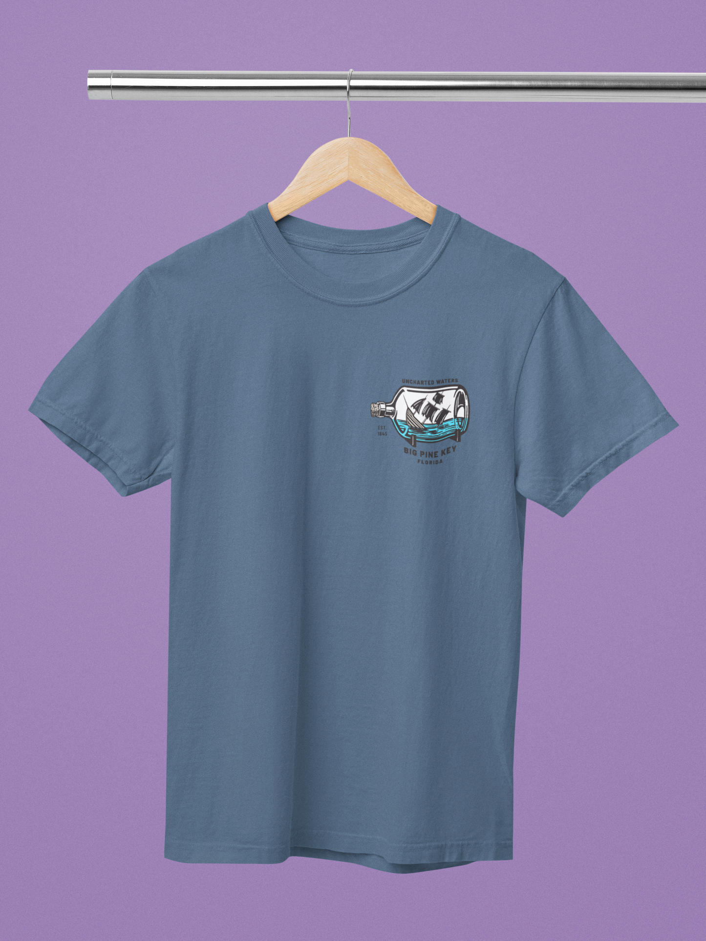 Garment Dyed Tee - SHIP IN A BOTTLE