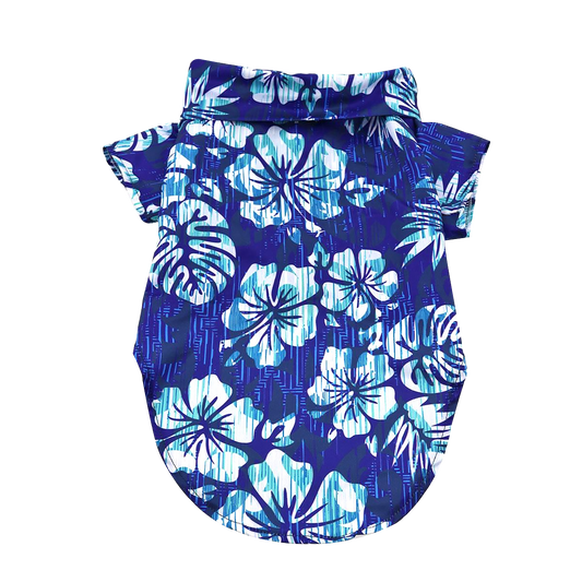 Hawaiian Camp Shirt - Vintage Hibiscus