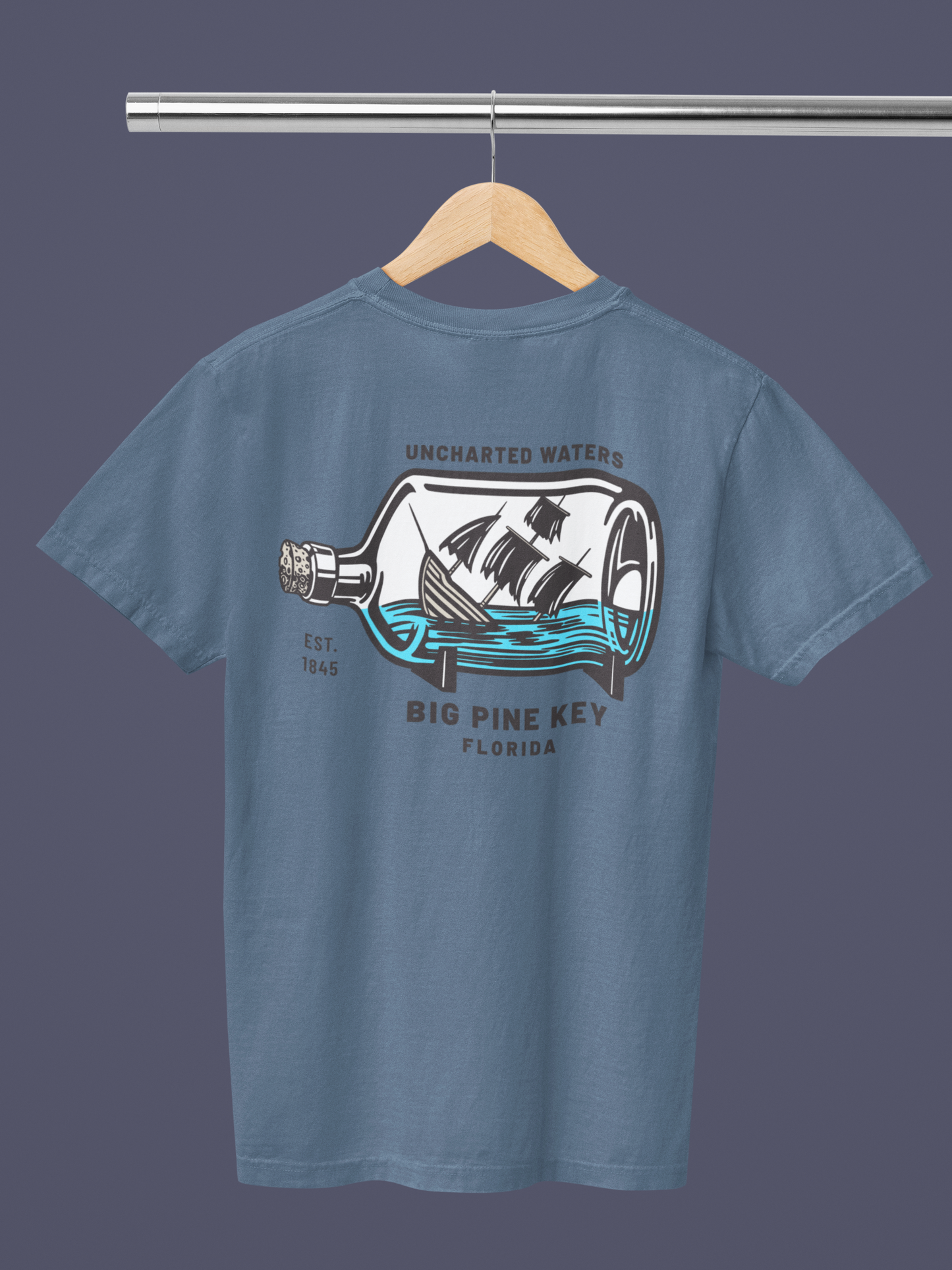 Garment Dyed Tee - SHIP IN A BOTTLE