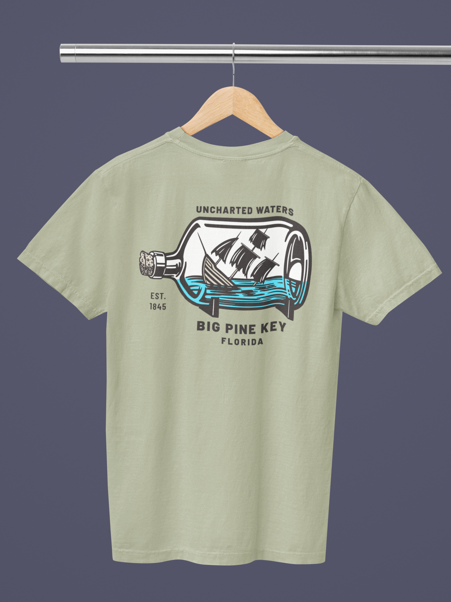 Garment Dyed Tee - SHIP IN A BOTTLE