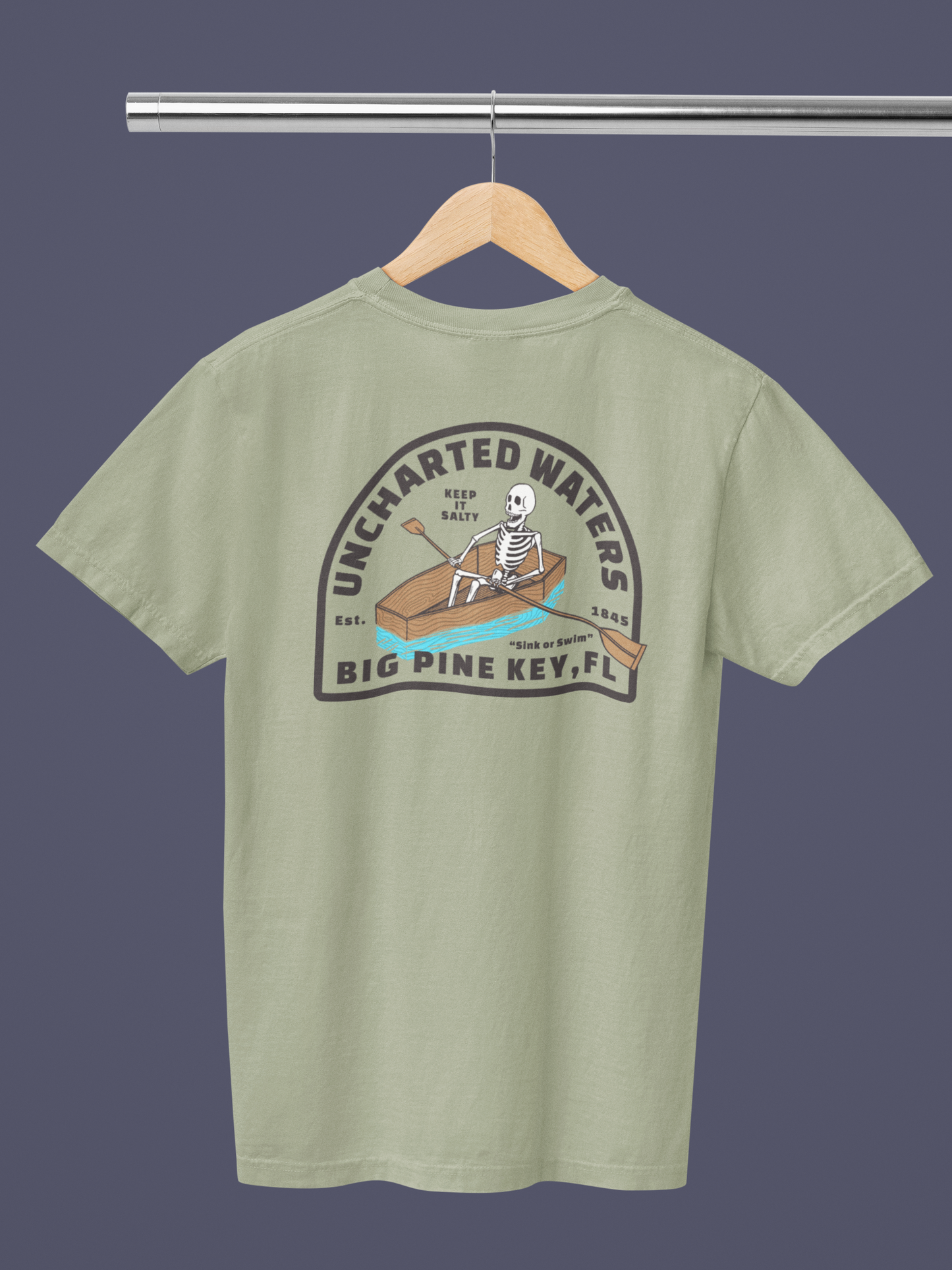 Garment Dyed Tee - UNCHARTED SKELETON